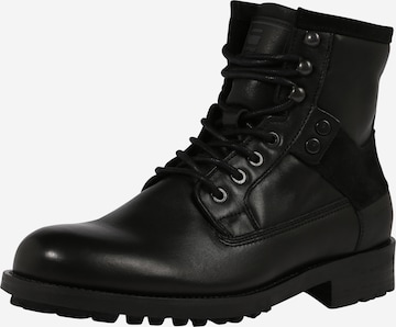 G-Star RAW Lace-Up Boots 'PATTON' in Black: front