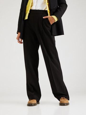 MAC Wide leg Trousers 'Chiara' in Black: front
