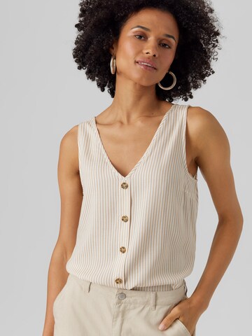 VERO MODA - Blusa 'BUMPY' em branco