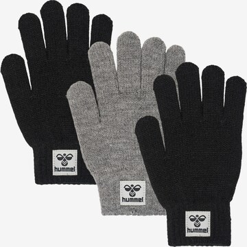 Gants Hummel en gris : devant