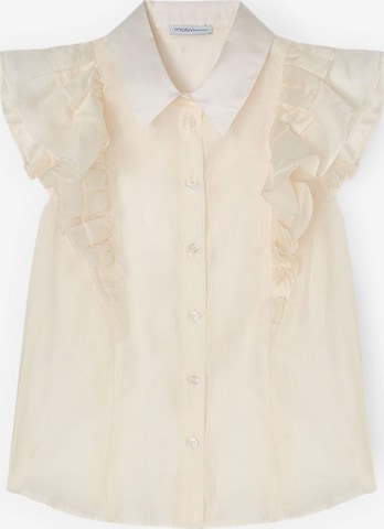 MOTIVI Blouse in Wit: voorkant
