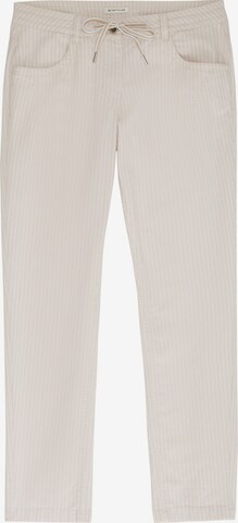 TOM TAILOR regular Bukser i beige: forside