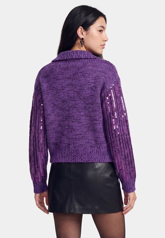 Cardigan myMo ROCKS en violet