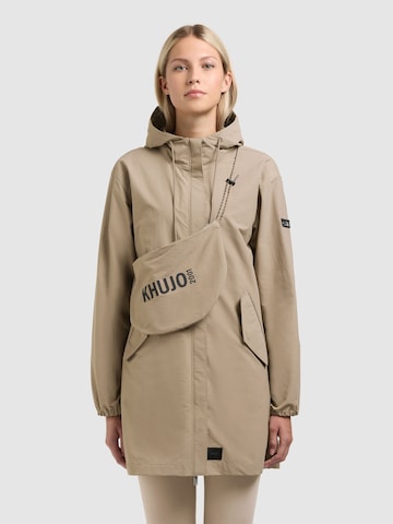 khujo Демисезонная куртка 'Ameti' в Бежевый: спереди