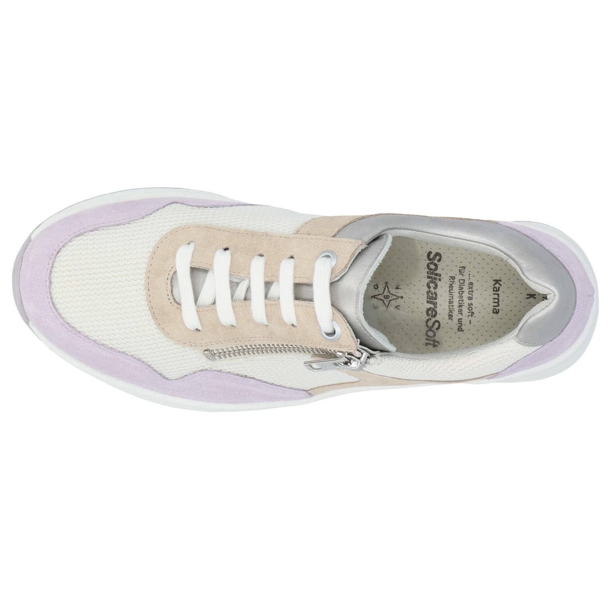 SOLIDUS Platform trainers 'Karma' in Beige