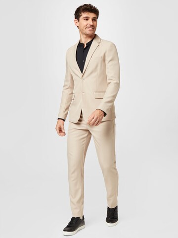 Only & Sons Slimfit Puku 'EVE' värissä beige: edessä