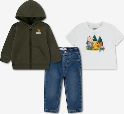 Levi's Kids Set in 98 in Dark blue / Olive / Dark green / White, Item view