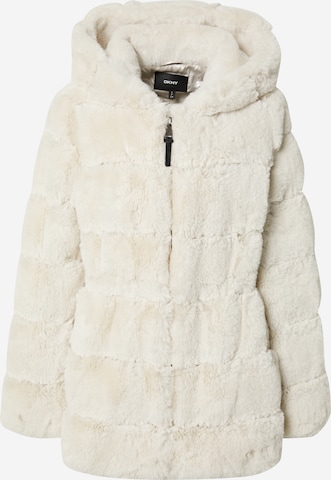DKNY Winter Jacket in Beige: front