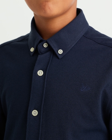 WE Fashion Regular fit Button up shirt in Blue