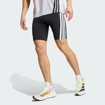 ADIDAS TERREX - Skinny Calças outdoor 'Xperior Pro' em preto: frente