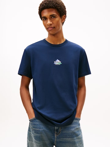 Tommy Jeans Shirt in Blue: front