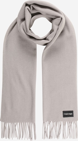 Calvin Klein Scarf in Grey: front