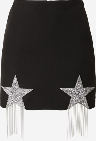 Nasty Gal Skirt in Black: front