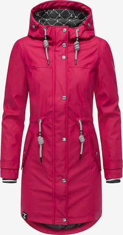 Manteau fonctionnel Peak Time en rose : devant