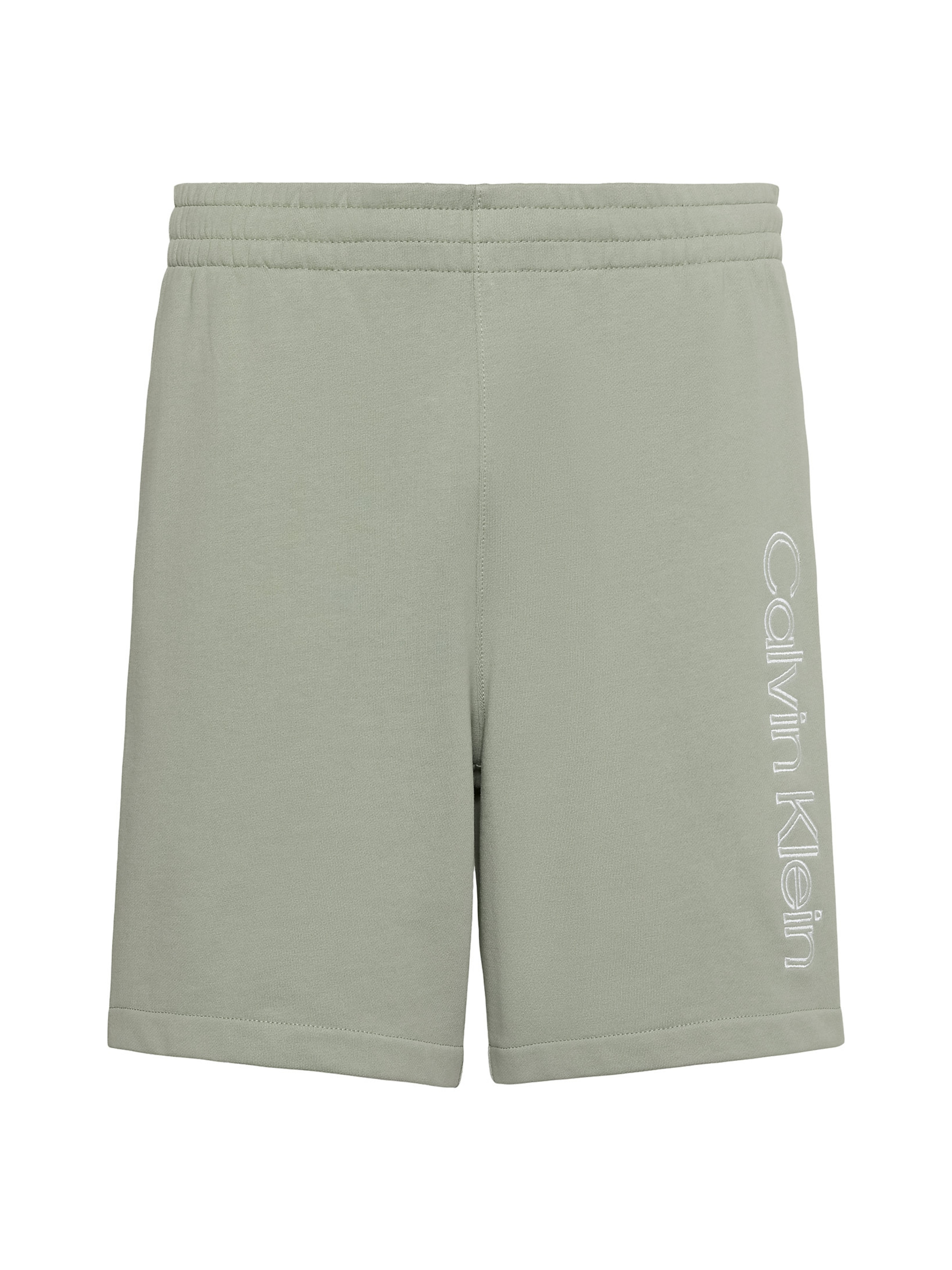 Calvin Klein Regular Trousers in Grey: front