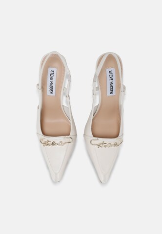 STEVE MADDEN Дамски обувки на ток с отворена пета 'Dossier' в бежово