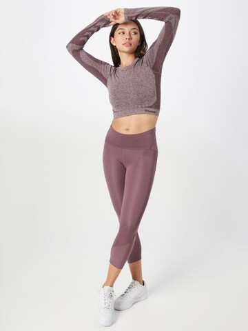 Hummel Funktionsbluse 'KADY SEAMLESS' i lilla