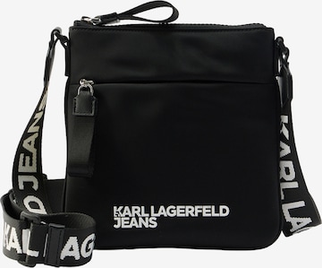 KARL LAGERFELD JEANS Olkalaukku värissä musta: etupuoli