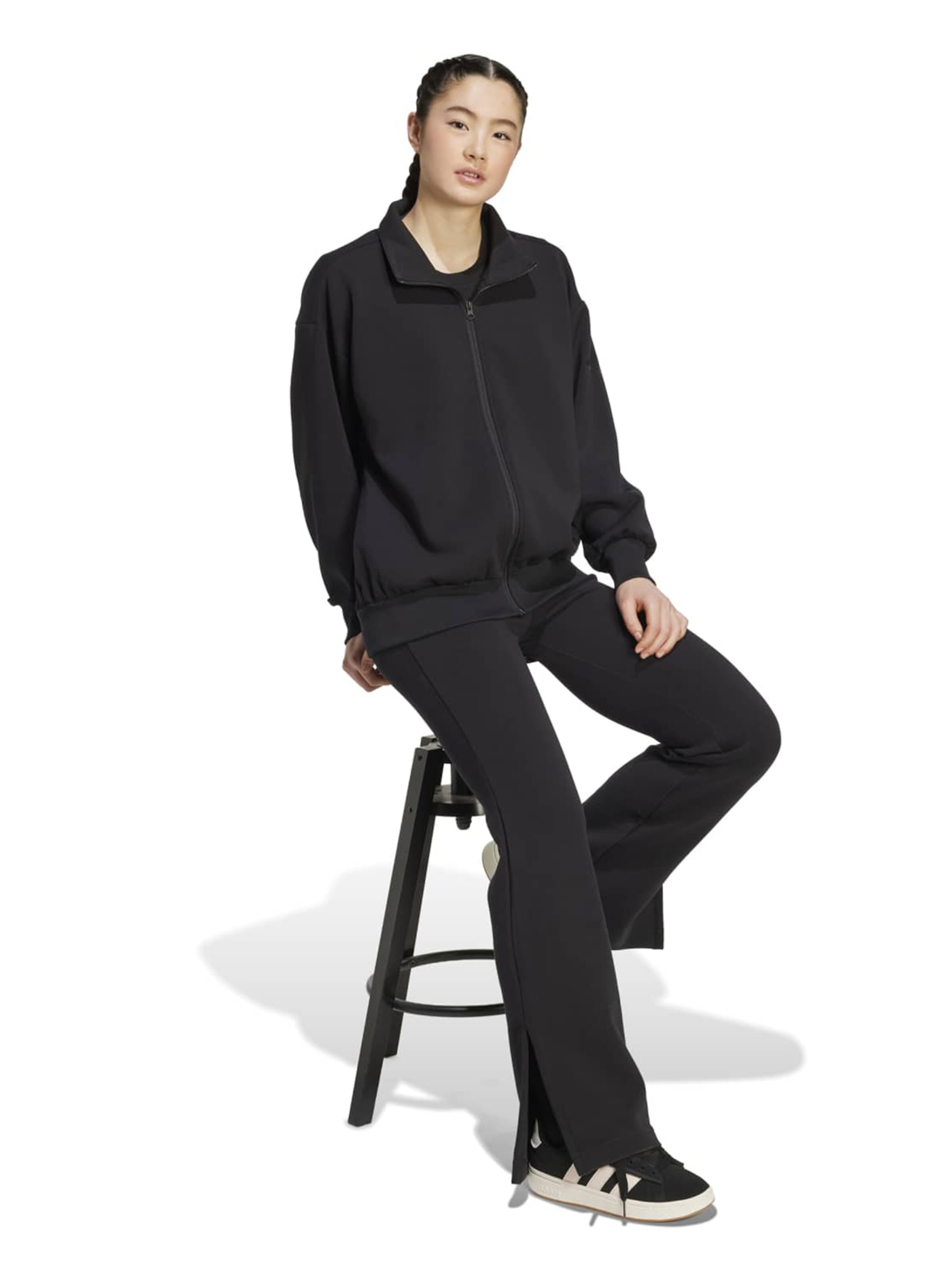 ADIDAS SPORTSWEAR Αθλητική ζακέτα φούτερ 'All Szn' σε μαύρο