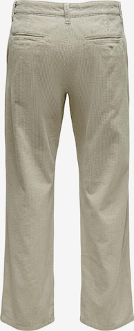 Regular Pantalon 'Avi' Only & Sons en gris