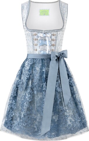 STOCKERPOINT Dirndl 'Nanita' in Blauw: voorkant