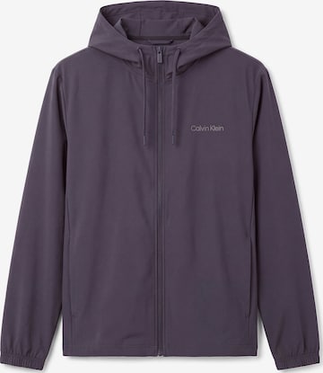 Calvin Klein Sport Between-season jacket in Purple: front