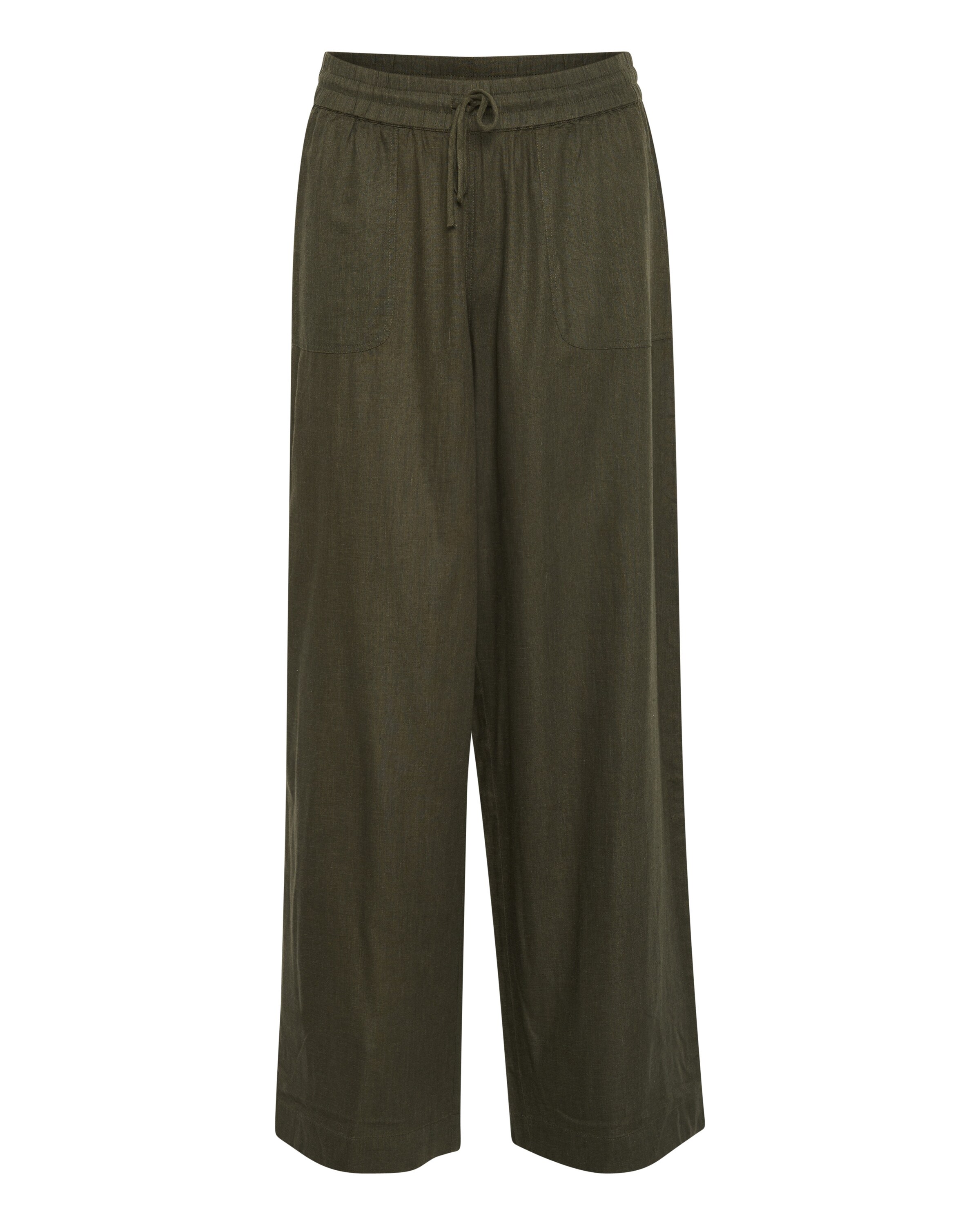 Kaffe Штаны в Зеленый: спереди