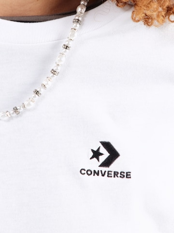 CONVERSE Koszulka w kolorze biały