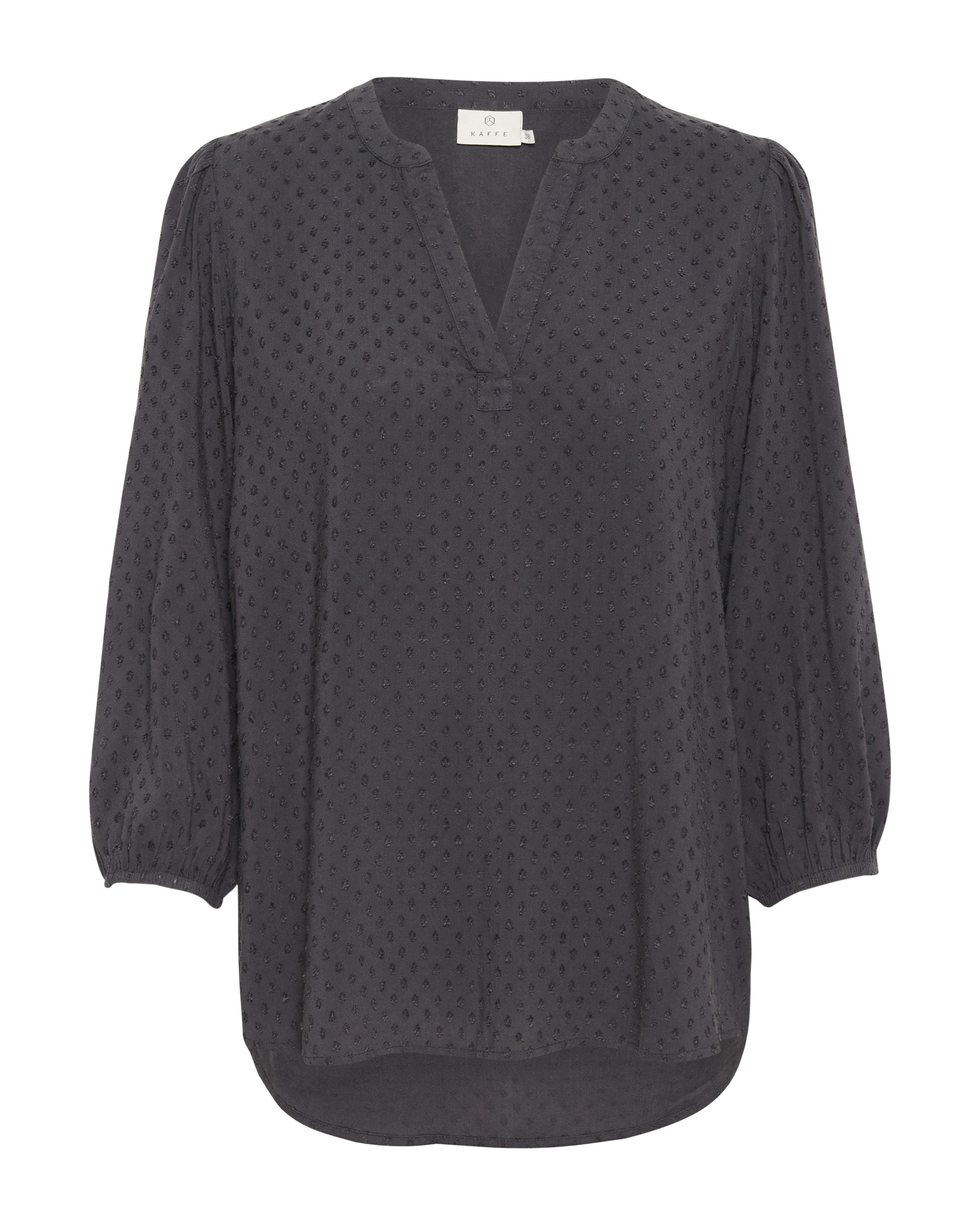 Kaffe Blouse 'Anny' in Grey: front