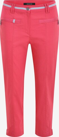 Navigazione Slim fit Pants in Pink: front