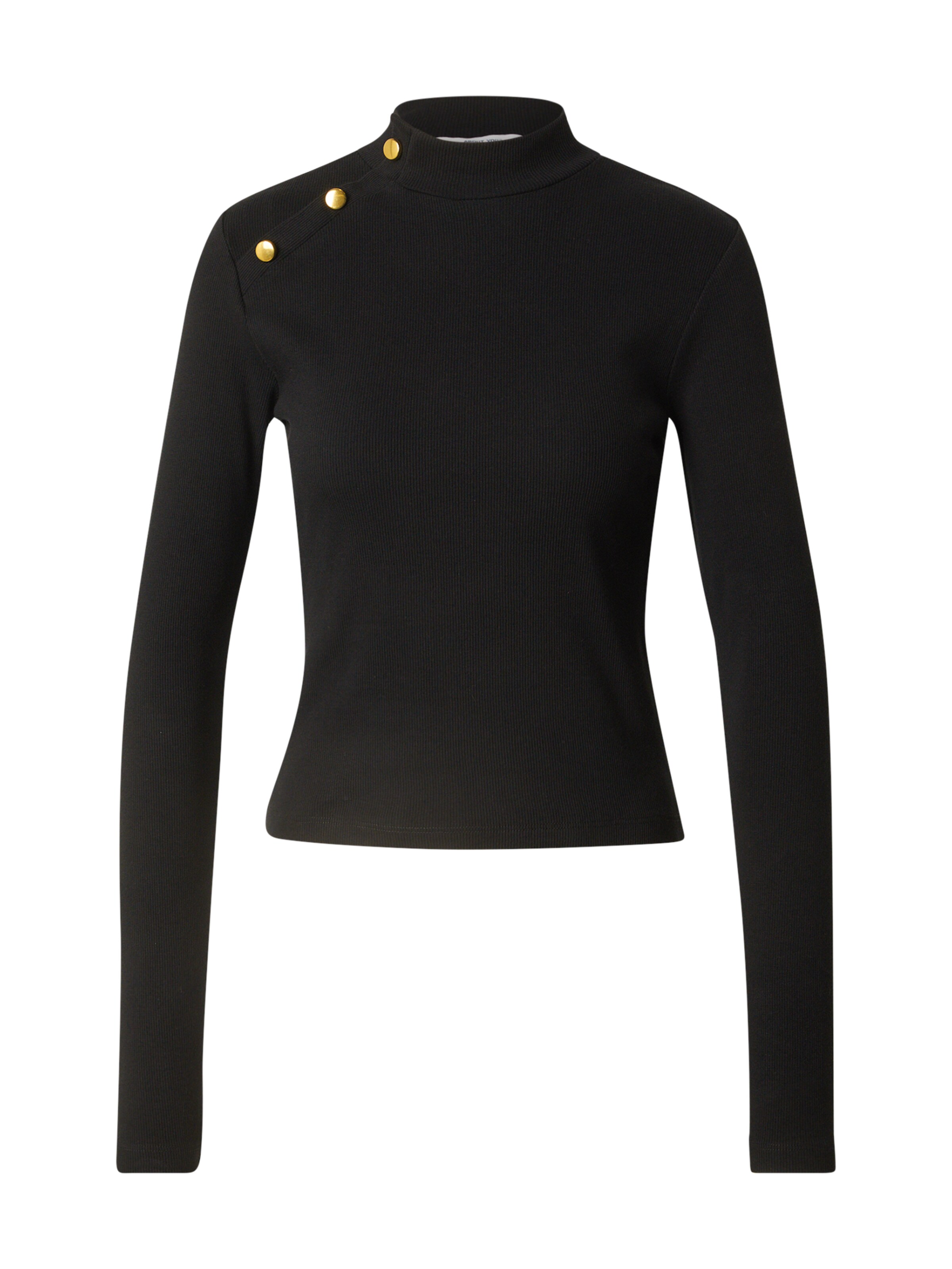 Maglietta di ABOUT YOU in nero: frontale