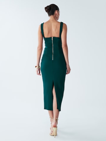 Robe de cocktail 'Mayan' BWLDR en vert : derrière