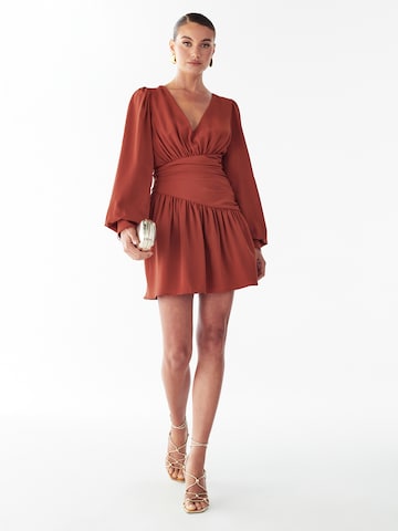 BWLDRKoktel haljina 'Merry' - smeđa boja