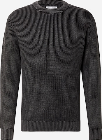 JACK & JONES Свитер 'JJTANAKA' в Черный: спереди