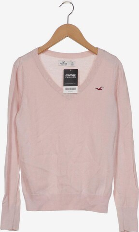 HOLLISTER Pullover XS in Pink: predná strana