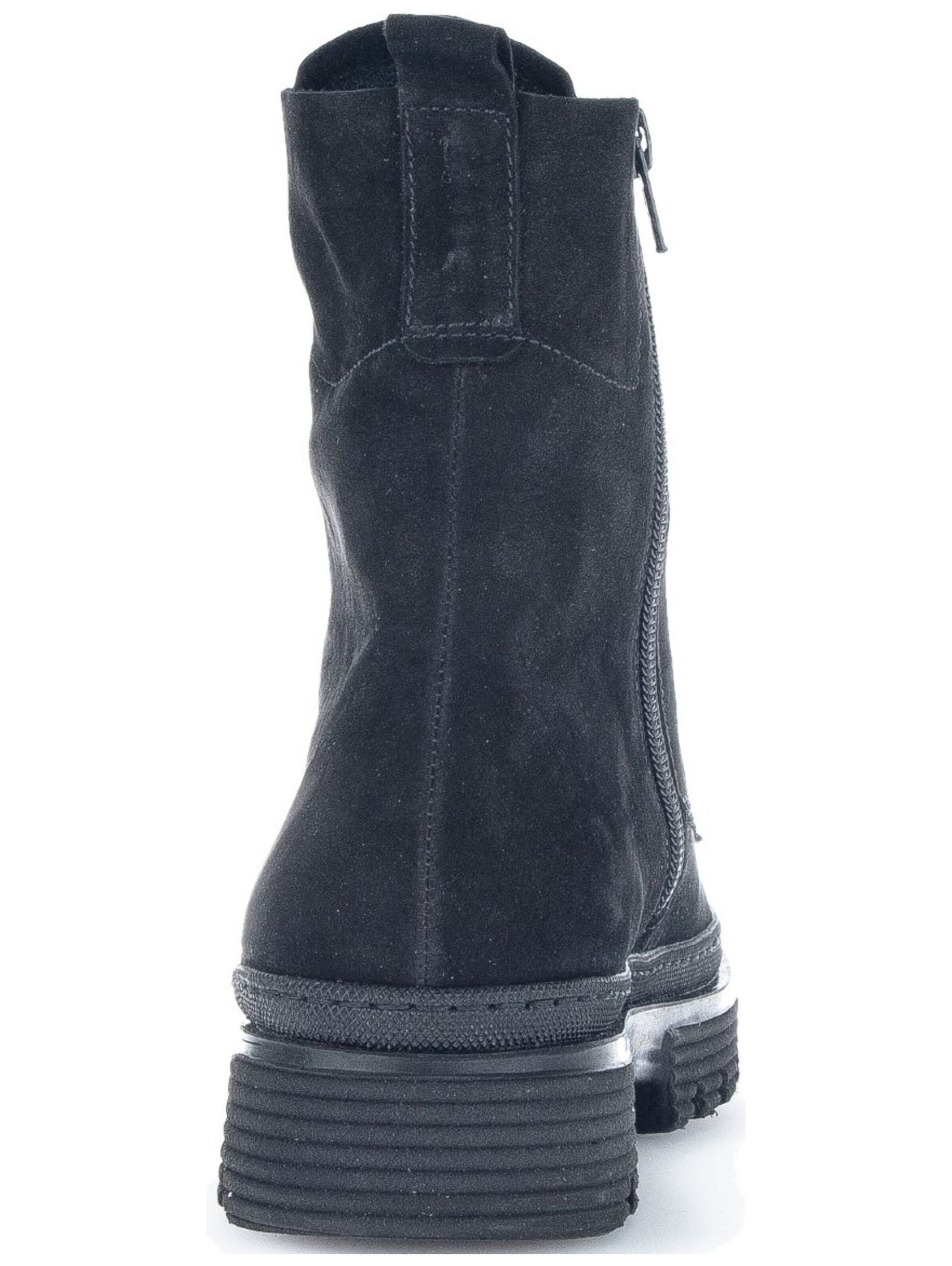 GABOR Lace-up bootie in Black