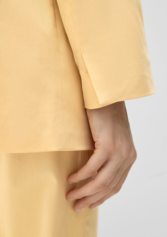 Blazer s.Oliver BLACK LABEL en jaune