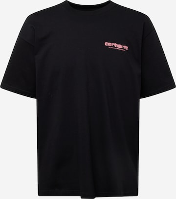Carhartt WIP Тениска в черно: отпред