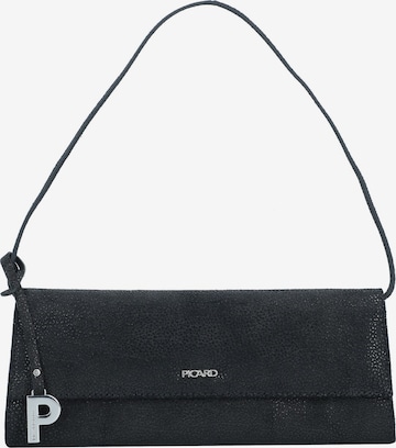 Picard Schultertasche 'Auguri' in Schwarz: Vorderseite