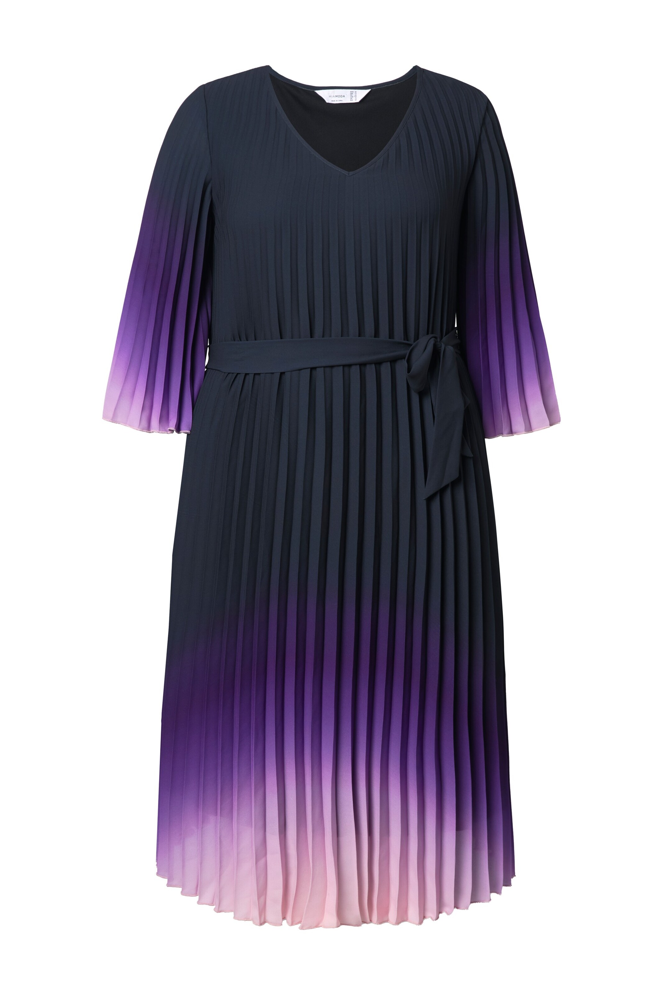 MIAMODA Jurk in Blauw: voorkant