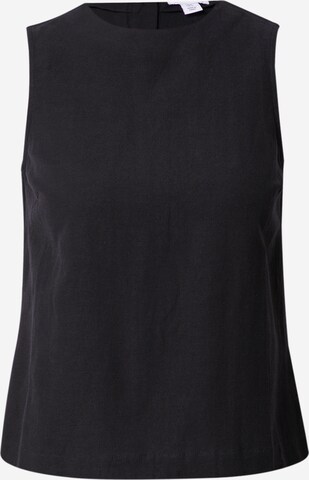 Warehouse Top in Black: front