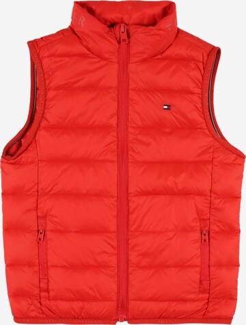 Gilet di TOMMY HILFIGER in rosso: frontale