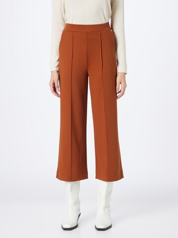 Wide leg Pantaloni di TOM TAILOR DENIM in rosso: frontale