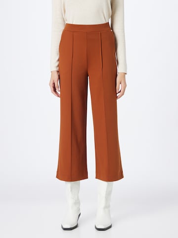 TOM TAILOR DENIM Wide leg Broek in Rood: voorkant