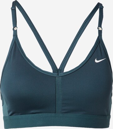 NIKE Sports Bra 'Indy' in Green: front