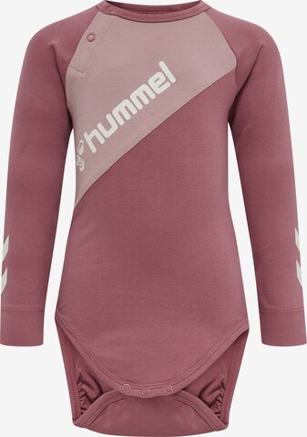 Hummel Rompertje/body in Roze: voorkant