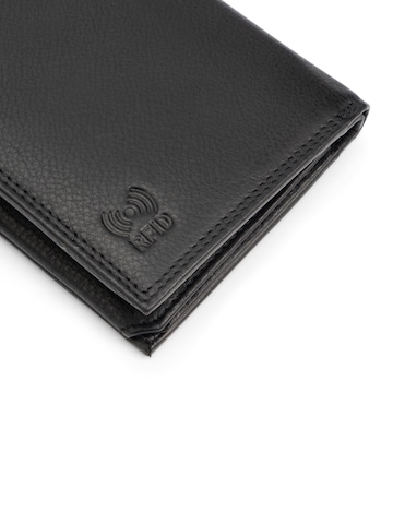 SERASAR Portemonnaie 'Geldbörse "Manager"' in Schwarz