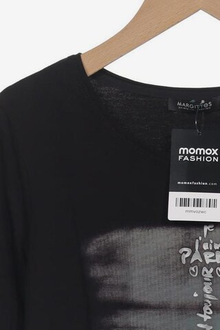 MARGITTES T-Shirt XS in Schwarz