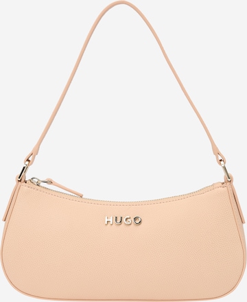 HUGO Red Schultertasche 'Chris' in Beige: predná strana