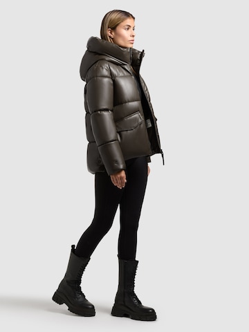 khujo Winter jacket 'Aurora' in Brown
